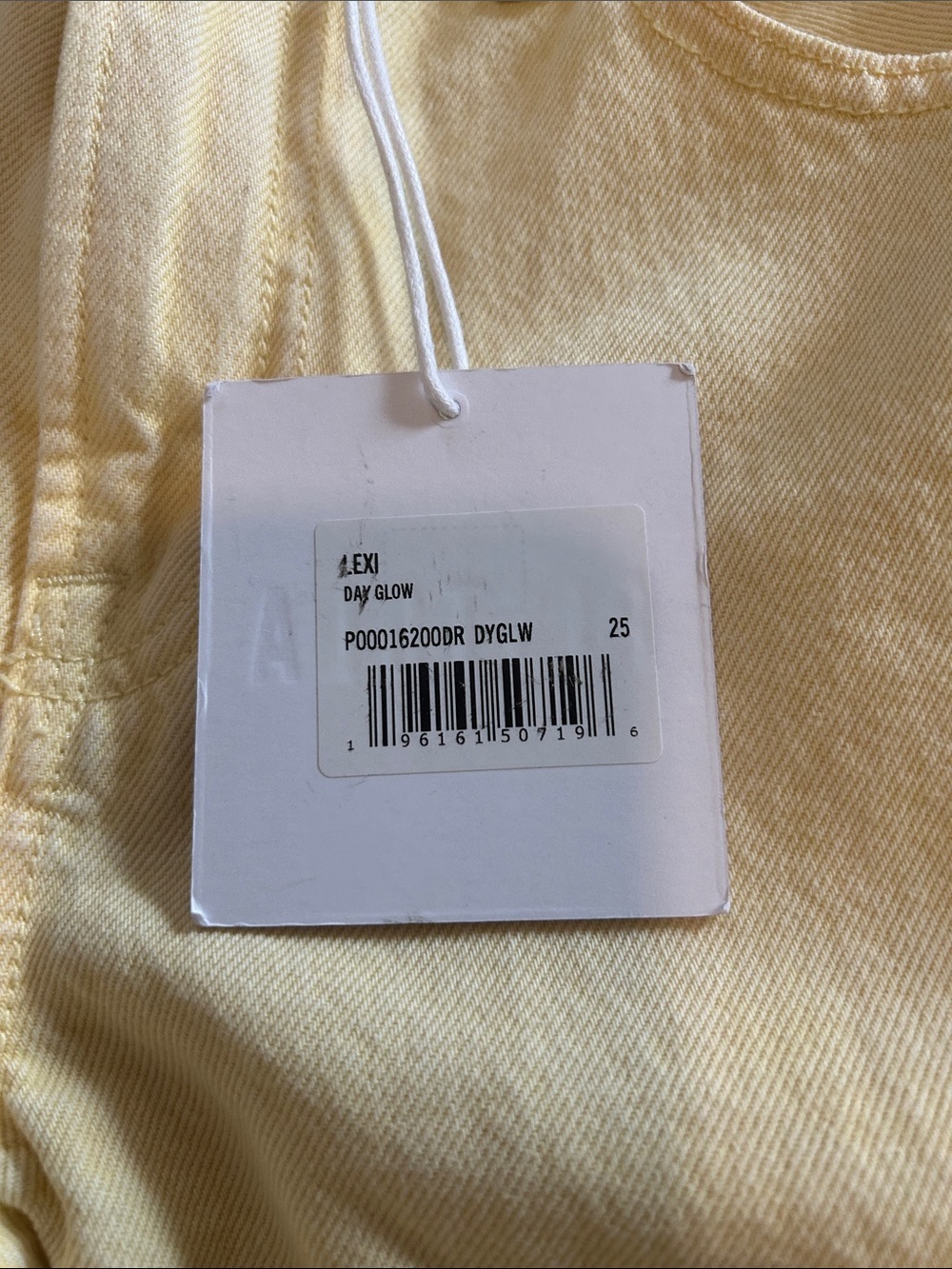Pistola Lexi Women Jeans in Pale Yellow - Picture 7 of 8